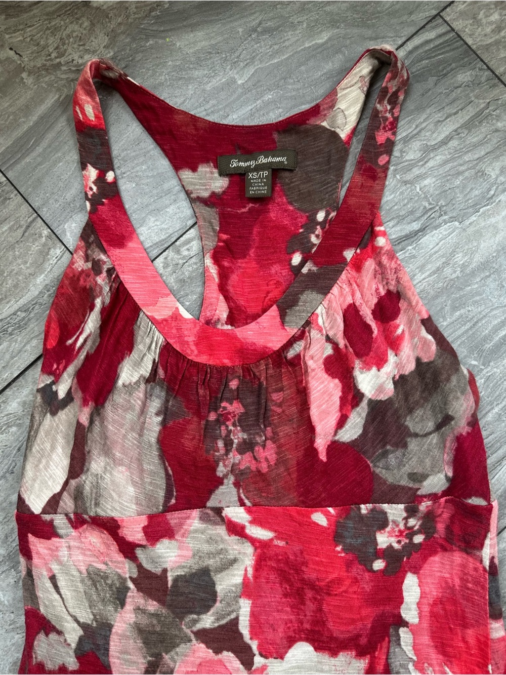 Tommy Bahama Sleeveless Floral Print Lined Dress Size XS 0066 - Picture 3 of 8